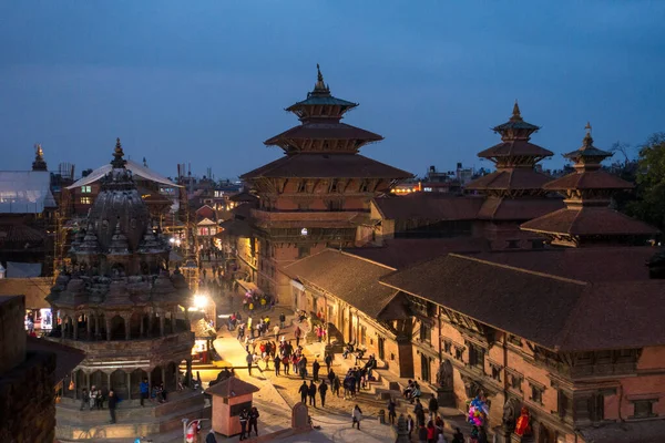 Royal Palace Patan Durbar Sqare Nepal — Stockfoto