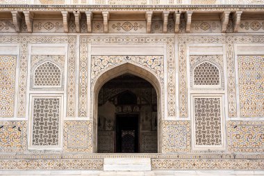 Itmad-ud-Daula, veya Baby Taj, Agra, Uttar Pradesh, Hindistan