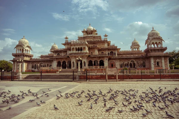 Muzeum Alberta Halla Najstarsze Muzeum Rajasthan Jaipur Indie — Zdjęcie stockowe