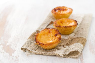 Portekizce yumurta tart pastel de nata