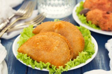 tipik Portekizce aperatif ricoes de carne