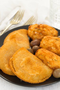 tipik Portekizce aperatif ricoes de carne