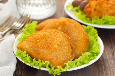 tipik Portekizce aperatif ricoes de carne  