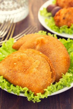 tipik Portekizce aperatif ricoes de carne  