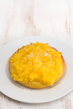 geleneksel Portekiz ekmek pao de deus