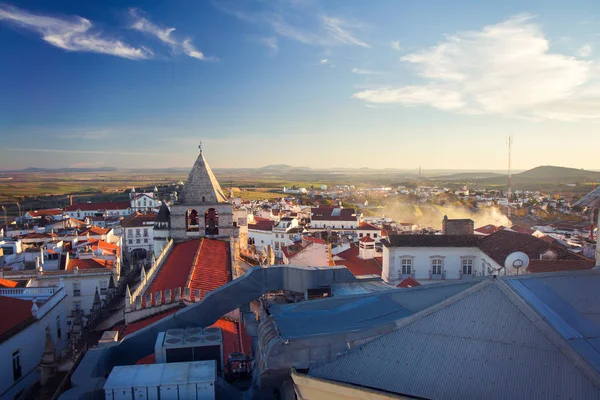 Vista para cidade Elvas, Alentejo, Portugal — Fotografia de Stock