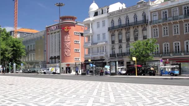 Restauradores Square, LISBONNE / PORTUGAL, 16 JUIN 2017 — Video