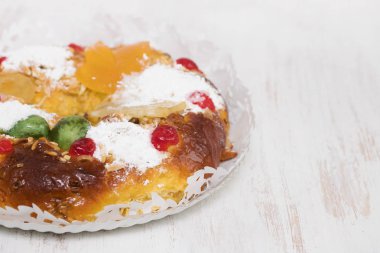 Portekiz Noel pastası Bolo de Rainha