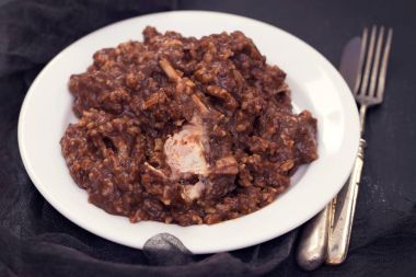 tavşan yemek'ile pirinç 