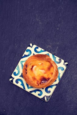 Portekizce yumurta tart pastel de nata