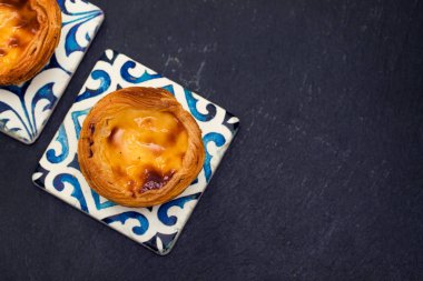 Portekizce yumurta tart pastel de nata