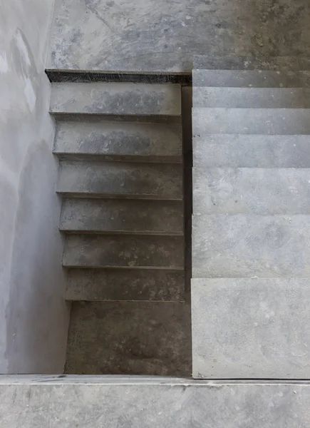 Modern empty stairs underconstuction — Stock Photo, Image