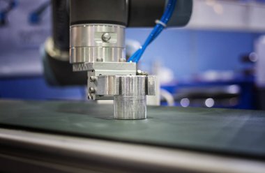 Robotik Kol kelepçe örnek ve Konveyör transfer.