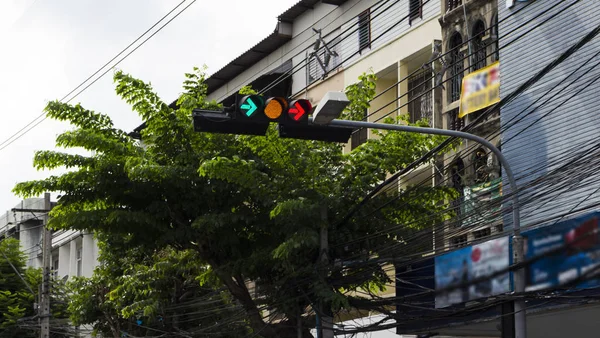 Faulty traffic light signal