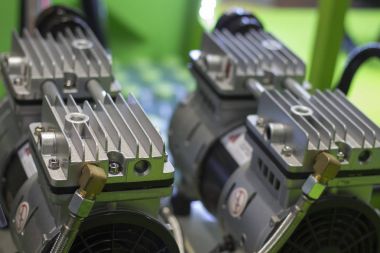 Isı çinko yüzgeçleri motor