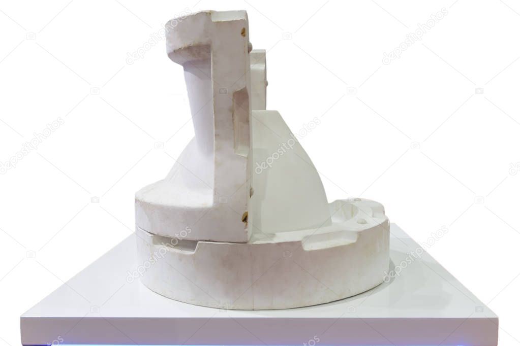 white mould for ceramic slip casting production process