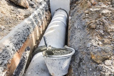 işçi yüklemek beton bacaları İnşaat;