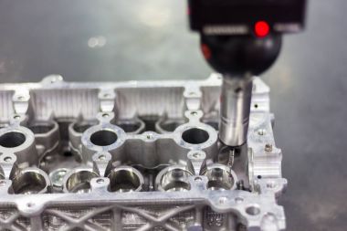 Headcylinder alüminyum boyut Cmm tarafından kontrol 