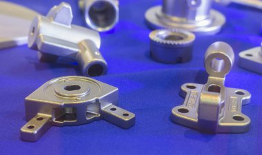 kayıp balmumu süreci tarafından üretilen metal parçası