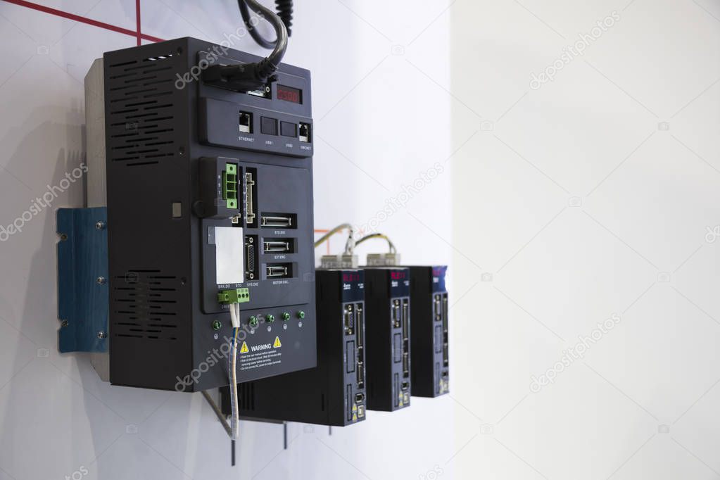 the PLC Controller for industrial machine