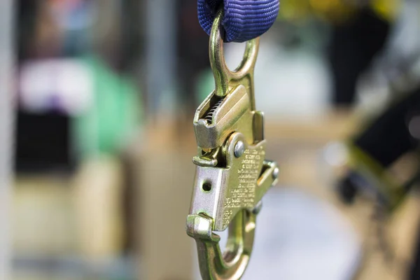 Carabiner for Climbing harness — Stock Photo, Image