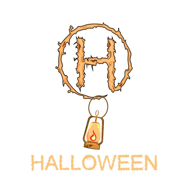 Halloween Vector Illustration — Stock Vector