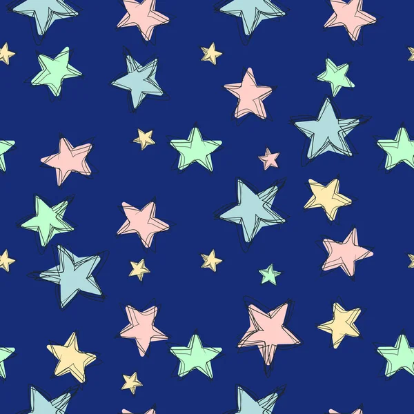Vektör yıldız desen