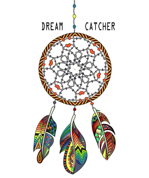 Dream catcher illustration — Stock vektor