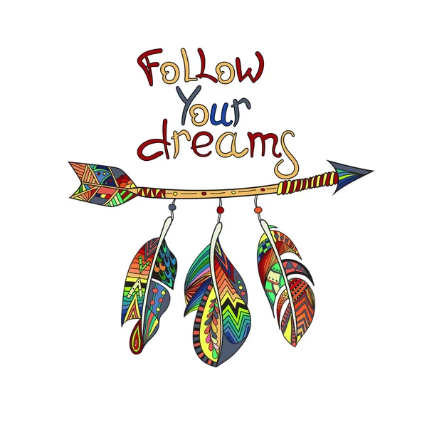 Follow Your Dream — Stock Vector