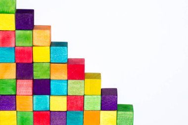 renkli blokları ve metin alanı