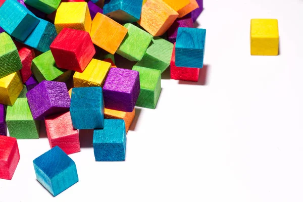  renkli blokları ve metin alanı