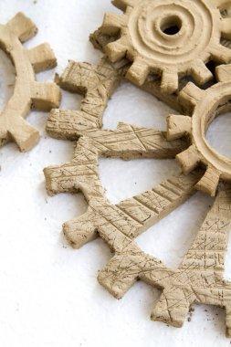 Bölge çarkları birlikte yapıştırma