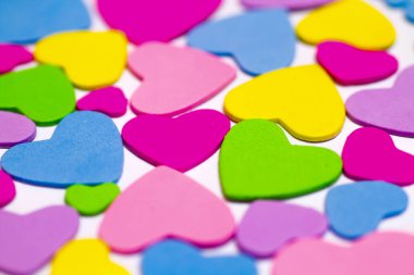 birçok renkli aşk şekil resimler