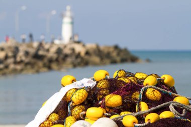 Balık ağı lighthouse yakınındaki