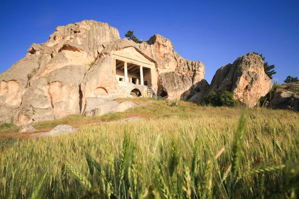 eski Phrygia tapınakta Eskişehir Türkiye'de