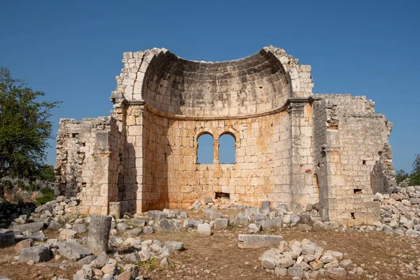 Période romaine ville historique Cantyelis à Mersin en Turquie — Photo