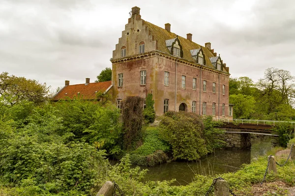 Het Kasteel Net Buiten Helsingborg Het Zuiden Van Zweden — Stockfoto