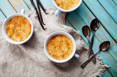 Creme brule kek 