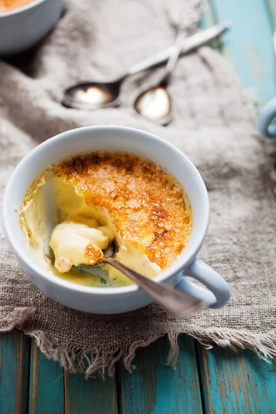 Creme brule kakor — Stockfoto