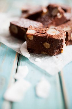 Fındıklı çikolata fudge