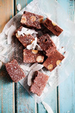 Fındıklı çikolata fudge