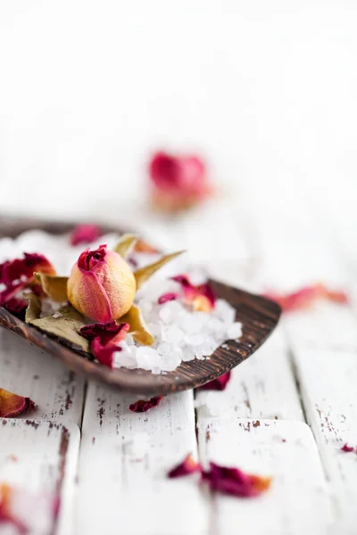 Homemade bath salt — Stock Photo, Image