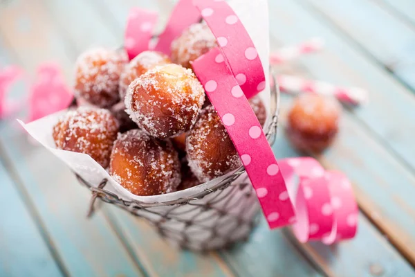 Donuts de açúcar finlandeses — Fotografia de Stock