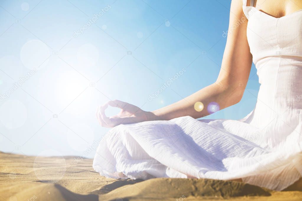 Young woman relaxing 