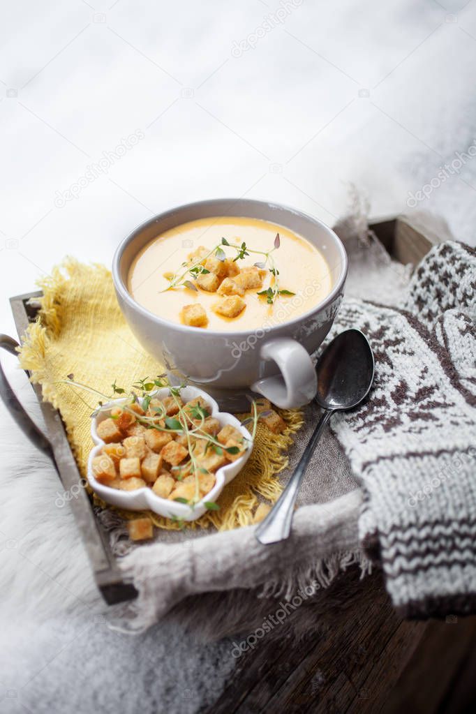 hot Winter soup