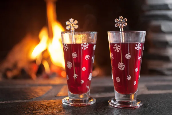 Red Mulled wine — Stock Photo, Image