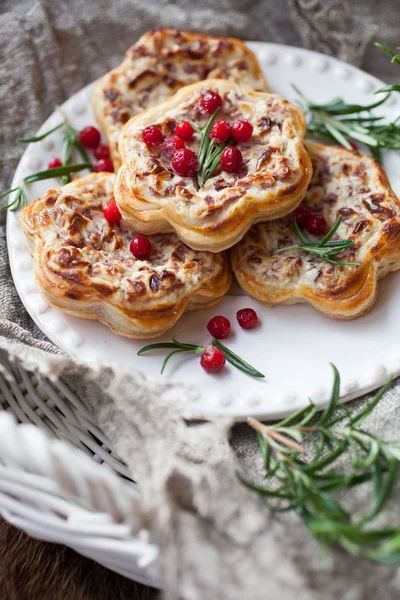 Herzhafte Pasteten mit Rentierfleisch — Stockfoto