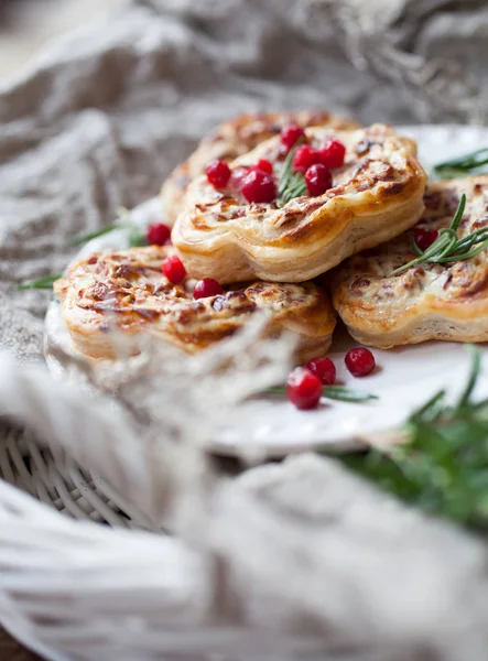 Herzhafte Pasteten mit Rentierfleisch — Stockfoto