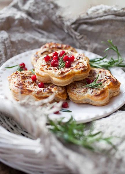 Herzhafte Pasteten mit Rentierfleisch — Stockfoto