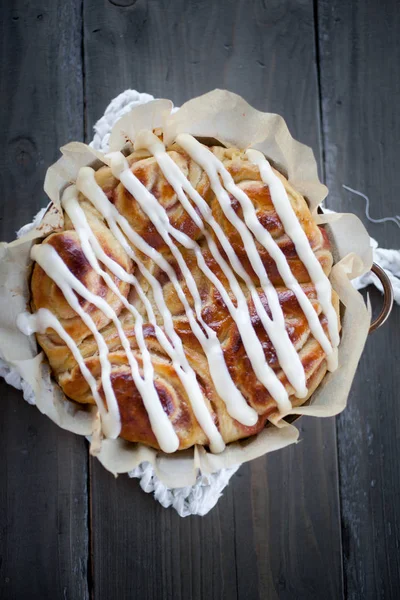 Scandinavische zoete broodje — Stockfoto